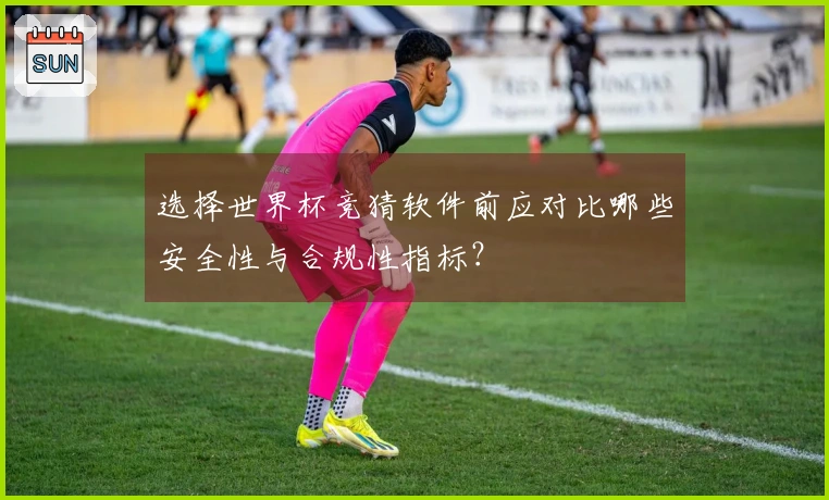 选择世界杯竞猜软件前应对比哪些安全性与合规性指标？
